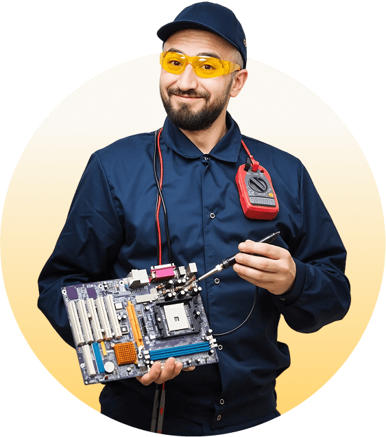 Customer satisfied with computer repair services in Vijayawada
